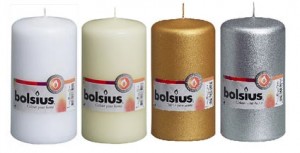 Bolsius - Euro Classic Pillar Candle 13cm x 7cm