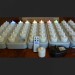 Flameless electronic battery candles (rechargeable) - Set of 60