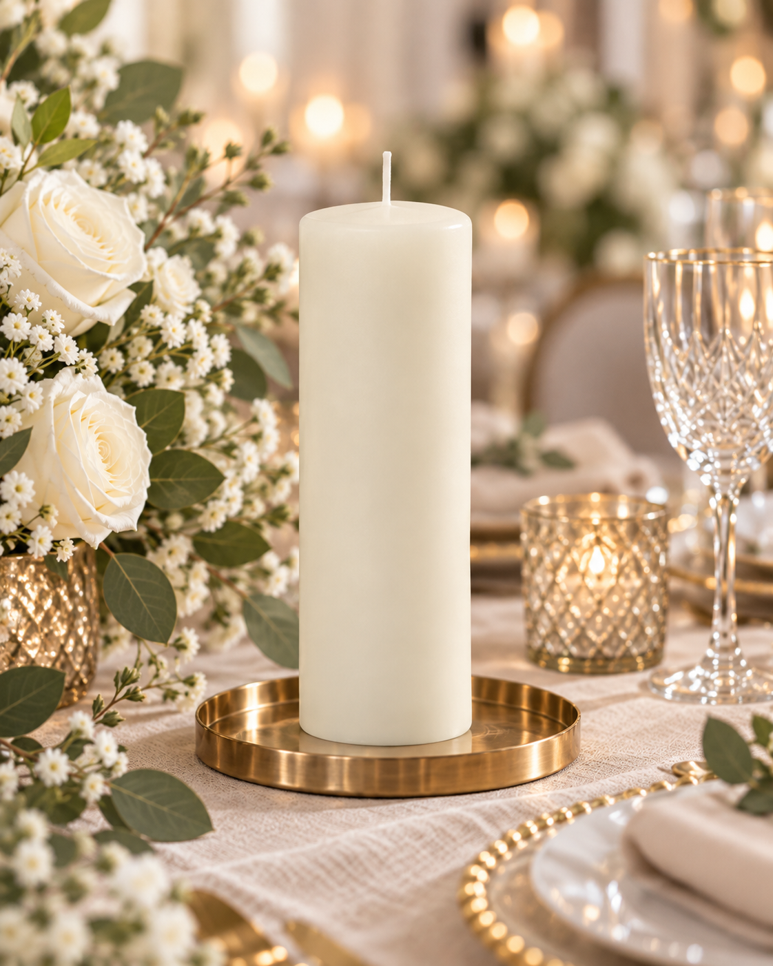 Cool Candles - Pillar - 170mm x 75mm - Image 3