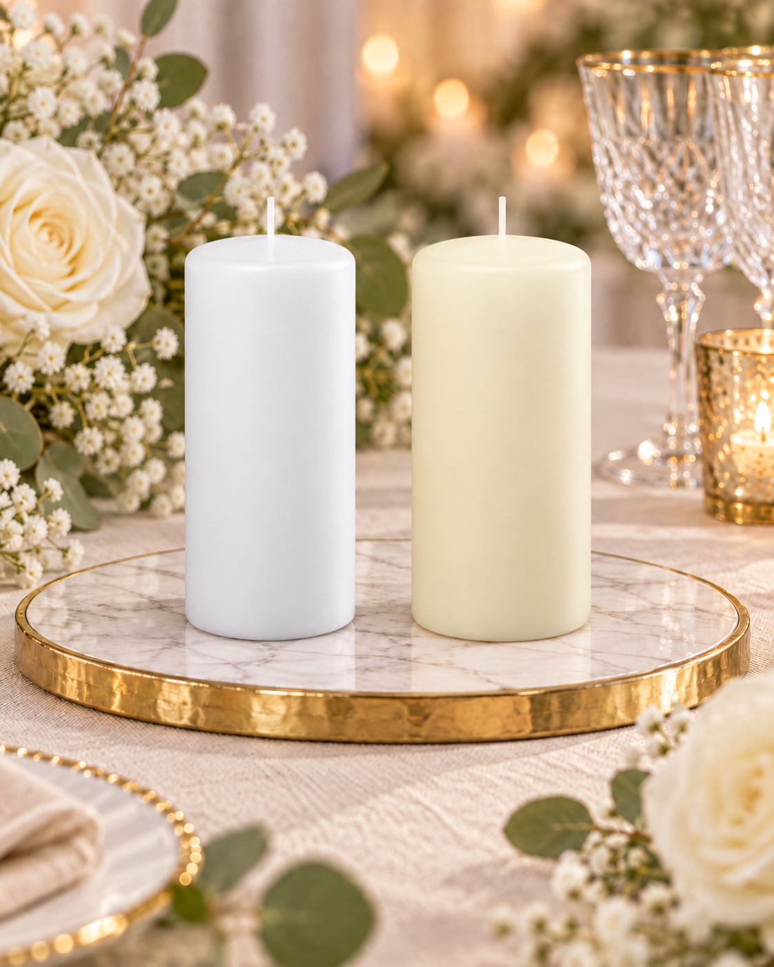 Cool Candles - Pillar - 170mm x 75mm