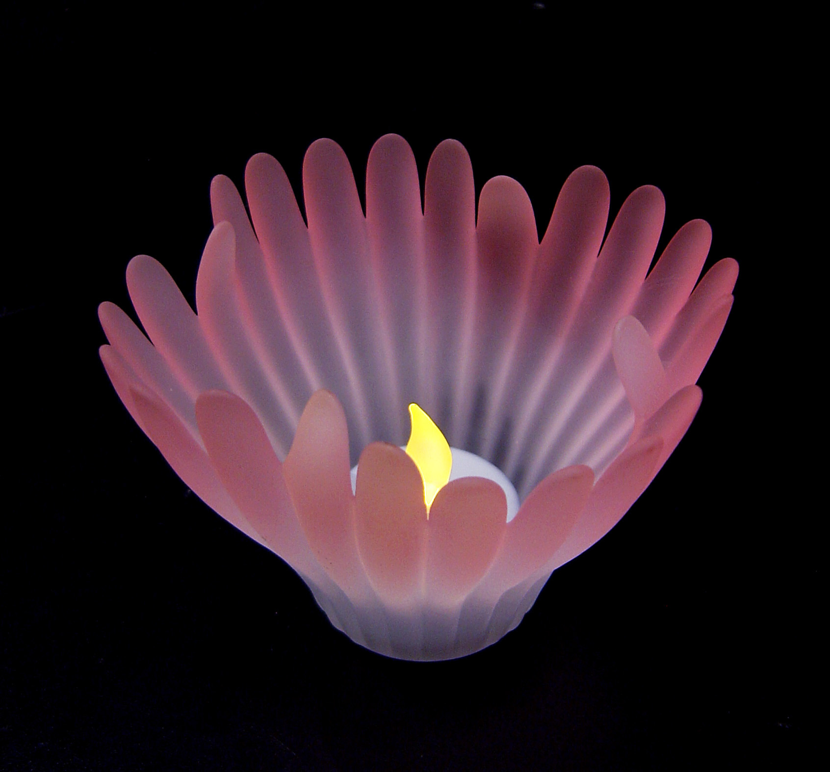"Coral" Tea Light or Votive Lamp